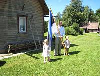 Valli Sepp 70<br>Rida talu, Meeri küla, Nõo vald, Tartumaa<br>18. juuli 2009<br>Foto Leelo ja Indrek Prank