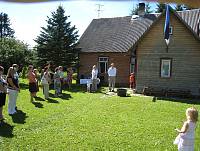 Valli Sepp 70<br>Rida talu, Meeri küla, Nõo vald, Tartumaa<br>18. juuli 2009<br>Foto Leelo ja Indrek Prank