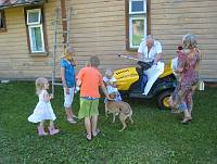 Valli Sepp 70<br>Rida talu, Meeri küla, Nõo vald, Tartumaa<br>18. juuli 2009<br>Foto Leelo ja Indrek Prank