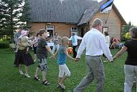 Valli Sepp 70<br>Rida talu, Meeri küla, Nõo vald, Tartumaa<br>18. juuli 2009<br>Foto Sulev Sepp