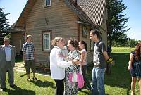 Valli Sepp 70<br>Rida talu, Meeri küla, Nõo vald, Tartumaa<br>18. juuli 2009<br>Foto Olev ja Mariliis Sepp