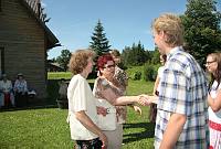 Valli Sepp 70<br>Rida talu, Meeri küla, Nõo vald, Tartumaa<br>18. juuli 2009<br>Foto Olev ja Mariliis Sepp