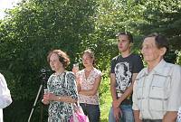 Valli Sepp 70<br>Rida talu, Meeri küla, Nõo vald, Tartumaa<br>18. juuli 2009<br>Foto Olev ja Mariliis Sepp