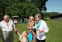 Valli Sepp 70<br>Rida talu, Meeri küla, Nõo vald, Tartumaa<br>18. juuli 2009<br>Foto Olev ja Mariliis Sepp