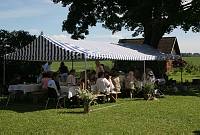 Valli Sepp 70<br>Rida talu, Meeri küla, Nõo vald, Tartumaa<br>18. juuli 2009<br>Foto Olev ja Mariliis Sepp