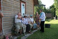 Valli Sepp 70<br>Rida talu, Meeri küla, Nõo vald, Tartumaa<br>18. juuli 2009<br>Foto Olev ja Mariliis Sepp