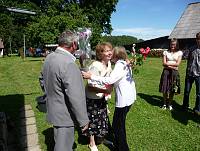 Valli Sepp 70<br>Rida talu, Meeri küla, Nõo vald, Tartumaa<br>18. juuli 2009<br>Foto Kalev ja Janne Sepp