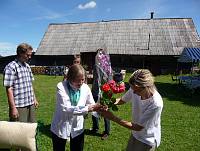 Valli Sepp 70<br>Rida talu, Meeri küla, Nõo vald, Tartumaa<br>18. juuli 2009<br>Foto Kalev ja Janne Sepp