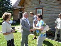 Valli Sepp 70<br>Rida talu, Meeri küla, Nõo vald, Tartumaa<br>18. juuli 2009<br>Foto Kalev ja Janne Sepp