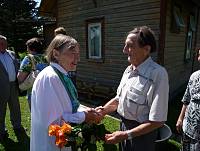 Valli Sepp 70<br>Rida talu, Meeri küla, Nõo vald, Tartumaa<br>18. juuli 2009<br>Foto Kalev ja Janne Sepp