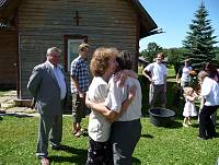 Valli Sepp 70<br>Rida talu, Meeri küla, Nõo vald, Tartumaa<br>18. juuli 2009<br>Foto Kalev ja Janne Sepp