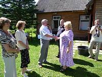 Valli Sepp 70<br>Rida talu, Meeri küla, Nõo vald, Tartumaa<br>18. juuli 2009<br>Foto Kalev ja Janne Sepp