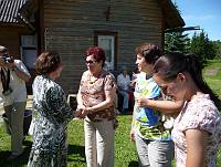 Valli Sepp 70<br>Rida talu, Meeri küla, Nõo vald, Tartumaa<br>18. juuli 2009<br>Foto Kalev ja Janne Sepp