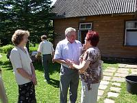 Valli Sepp 70<br>Rida talu, Meeri küla, Nõo vald, Tartumaa<br>18. juuli 2009<br>Foto Kalev ja Janne Sepp