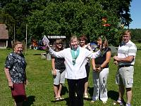 Valli Sepp 70<br>Rida talu, Meeri küla, Nõo vald, Tartumaa<br>18. juuli 2009<br>Foto Kalev ja Janne Sepp